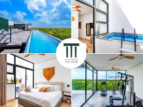 TOP Location, Rooftop Pool and Gym with Jungle view, Elle Tulum